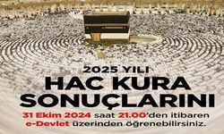 2025 Yılı Hac Kuraları Çekildi. Sonuçlar ​​​​e-Devletten ​öğrenilecek