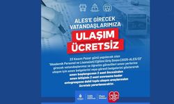 ALES'e Gireceklere Ulaşım Ücretsiz
