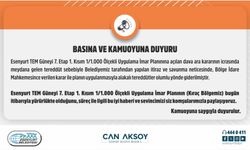 Esenyurt Belediyesinden Basın ve Kamu Oyuna Duyuru - 27 Kasım 2025