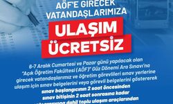 İBB'den AÖF Sınavlarına Gireceklere Ücretsiz Ulaşım