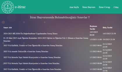 2024-2025 BİLSEM Ön Değerlendirme Uygulamaları Sonuç İtirazı Nasıl Yapılır?
