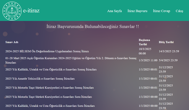2024-2025 BİLSEM Ön Değerlendirme Uygulamaları Sonuç İtirazı Nasıl Yapılır?