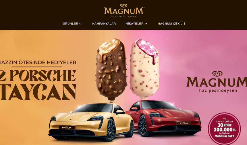 Algida Magnum  2 Porsche Taycan Çekiliş Sonuçları Ne Zaman Açıklanacak?
