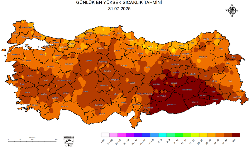 Eskişehir 'de havalar ne zaman serinleyecek? Eskişehir  15 günlük detaylı hava durumu